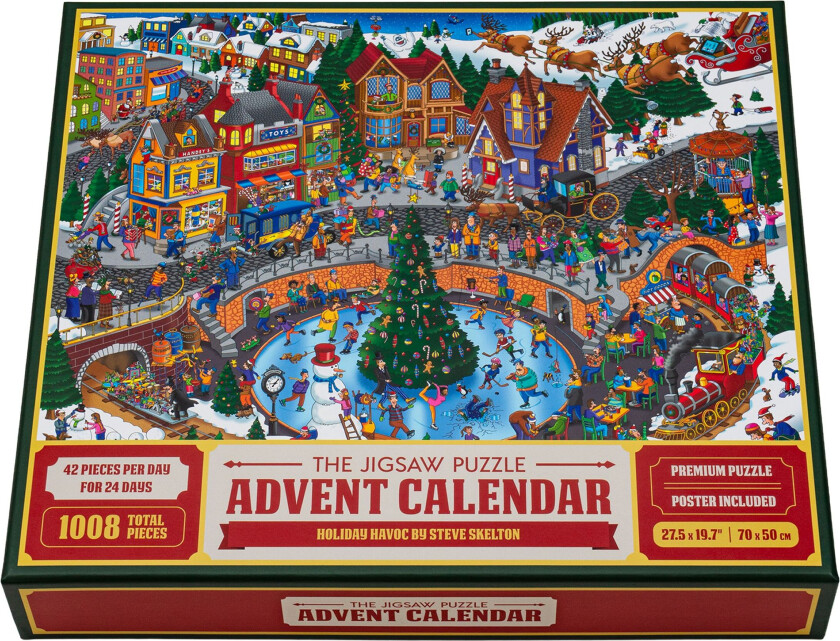 Jigsaw Puslespill Adventskalender