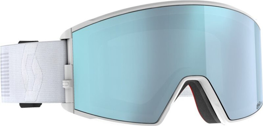 Goggle React Mineral White Amp Ice Chrome S2