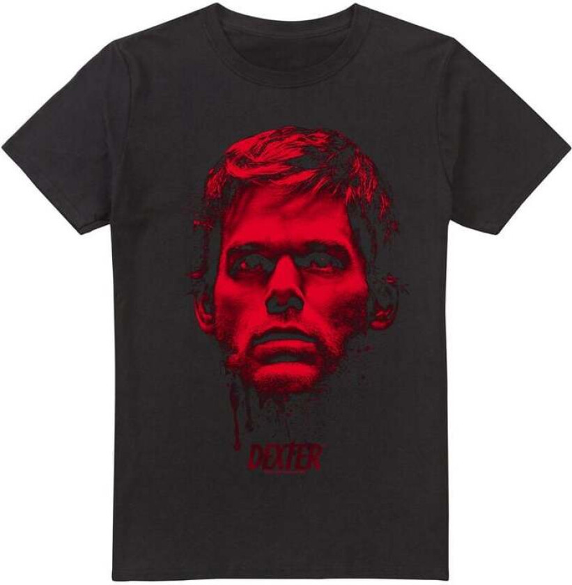 T-skjorte - Bloody Face - S til 5XL - Herrer - svart