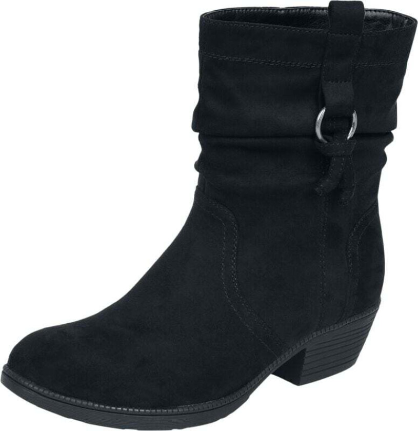 Boot - Boots mit Schnalle - EU37 til EU41 - Damer - svart