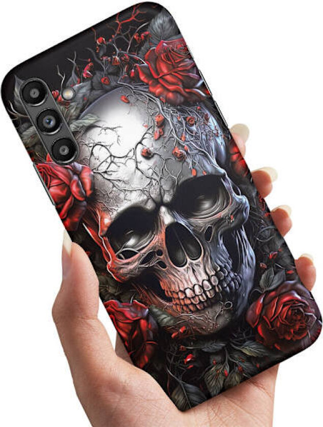 Samsung Galaxy A17 5G - Deksel/Mobildeksel Skull Roses