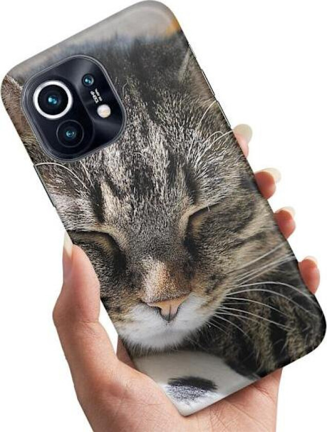 Xiaomi Mi 11 - Deksel/Mobildeksel Sovende Katt