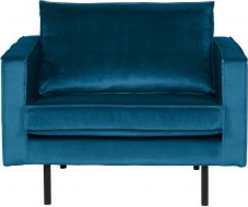 Rodeo Sofastol Velur Blå