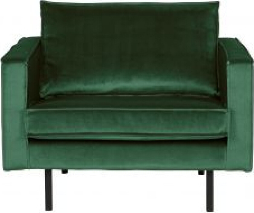 Rodeo Sofa stol Fløyel Skoggrønn