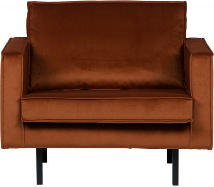 Rodeo Fauteuil Velur Rust