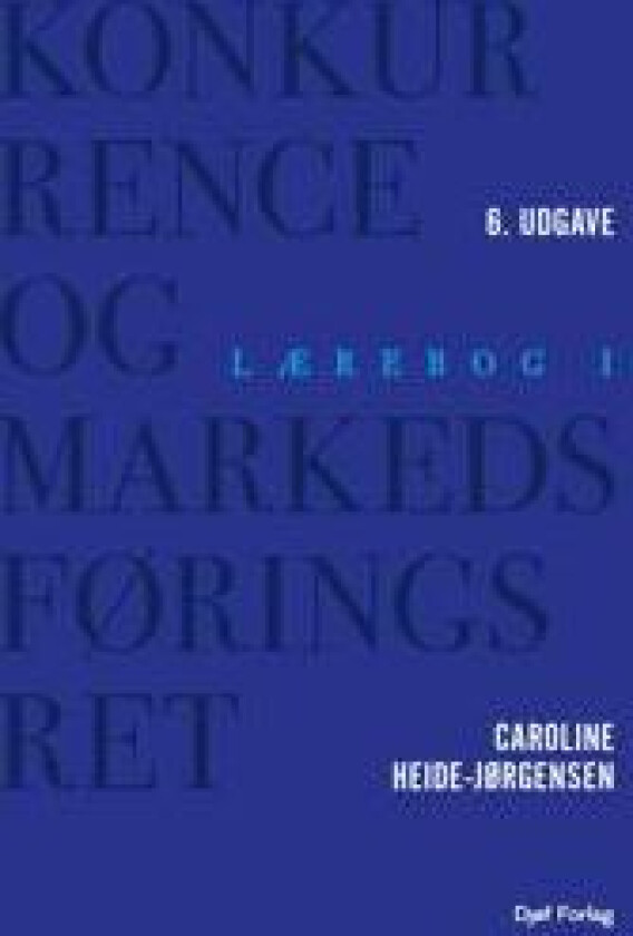 Lærebog i konkurrence- og markedsføringsret