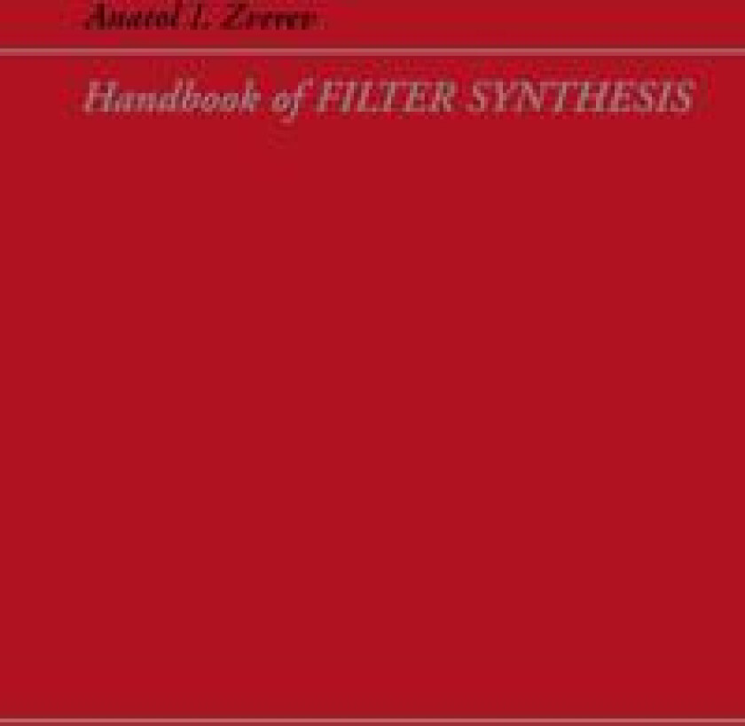 Handbook of Filter Synthesis