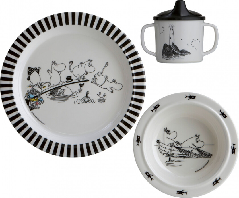 Rätt Start Mummi Barneservise i 3 deler, vann og badekar