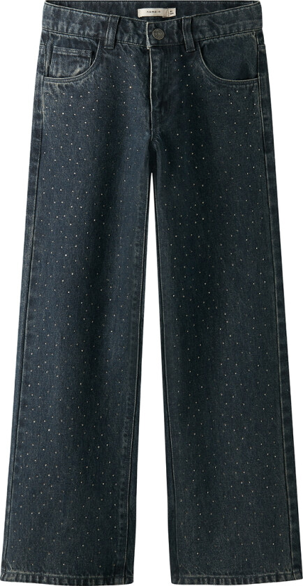 Jeans - NkfRose - Dark Midnight Denim - - 10 år (140) - Jeans