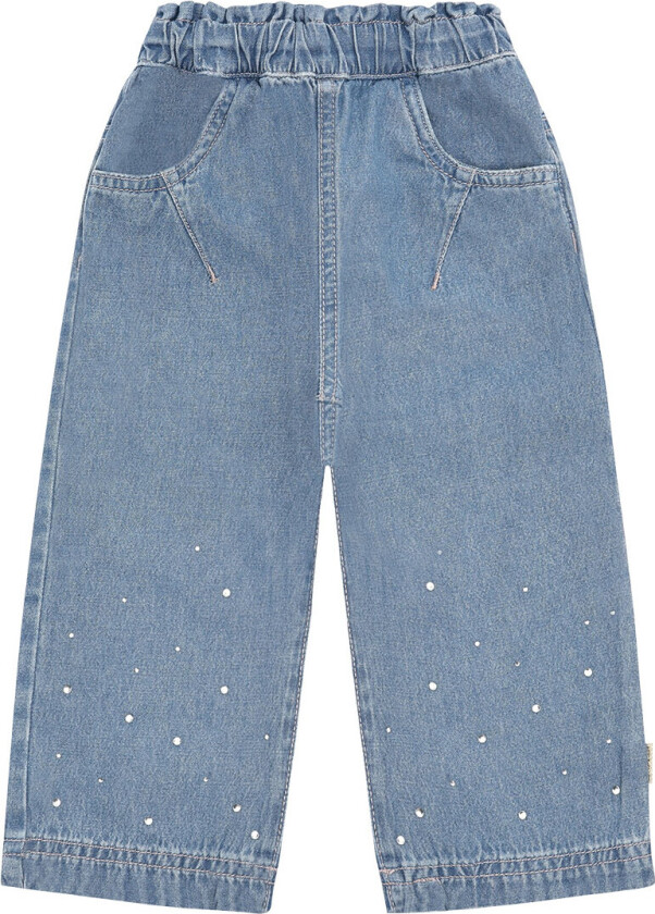 Jeans - HCTeresa - Blue Denim m. Rhinestone - - 2 år (92) - Jeans
