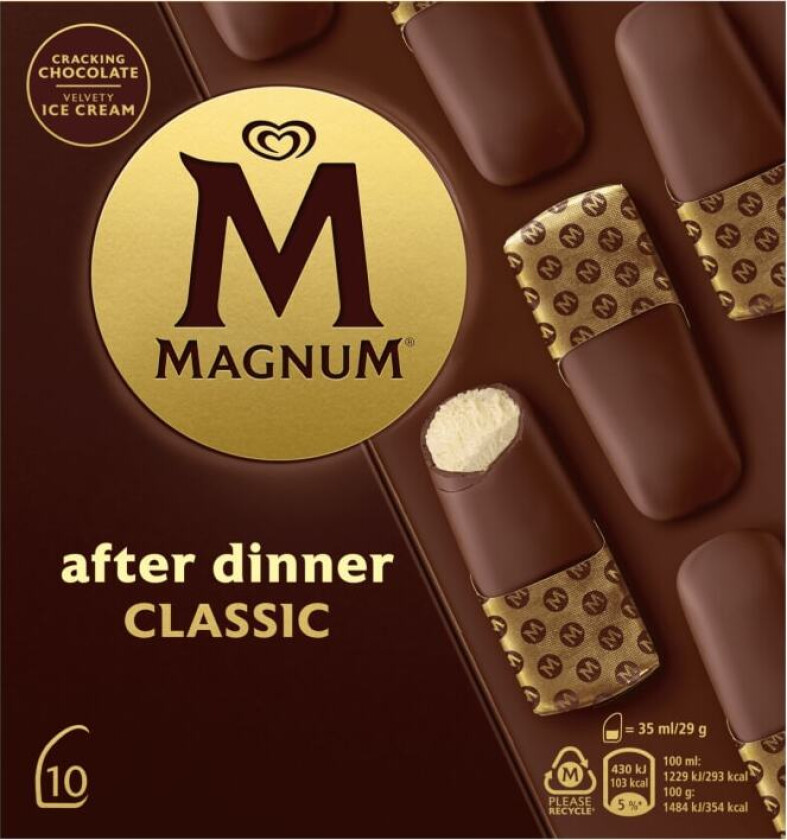 Magnum Is After Dinner 10x35ml