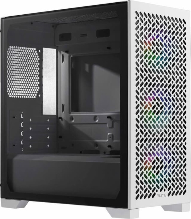 Cooler Master Elite 302 PC-kabinett (hvit)
