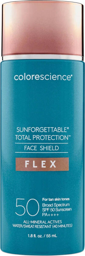 Sunforgettable Total Protection Face Shield Flex SPF50 - Tan 55ml