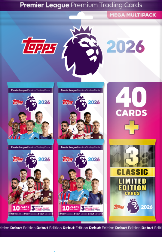 Premier League Samlekort Mega Multipack