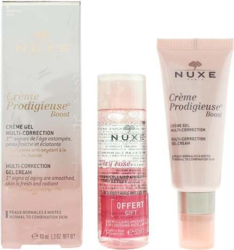 Very Rose Micellar Water & Gel Cream 90ml. - Sæt.