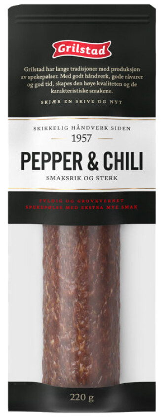 Grilstad Pepper & Chili 220g