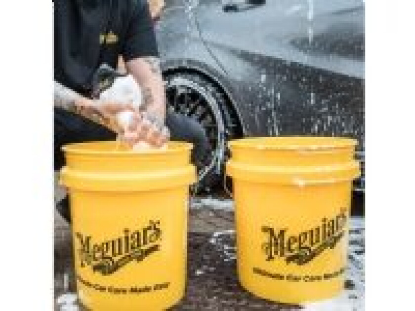 Meguiars gule Vaskebøtte