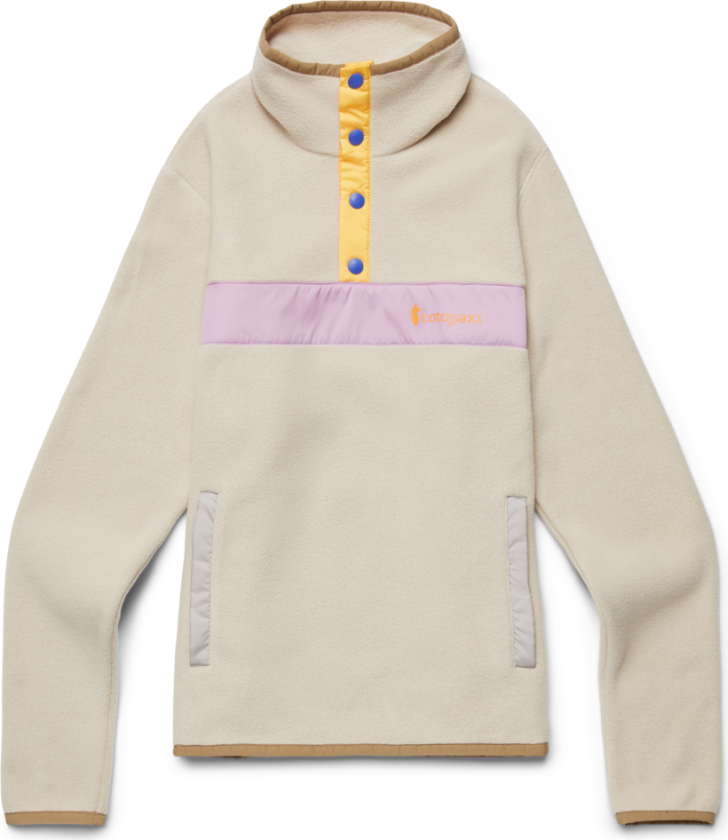 Women's Teca Fleece Pullover Sugar Cookie L, Sugar Cookie