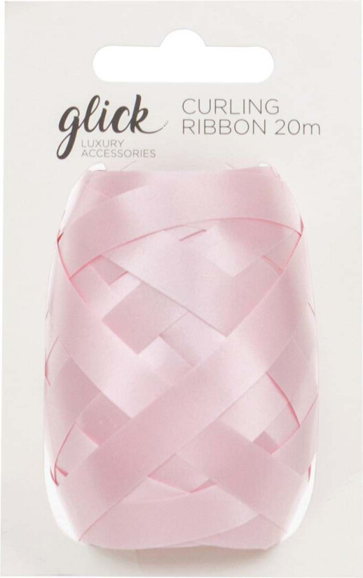 Gavebånd 1cm x 20m Baby Pink