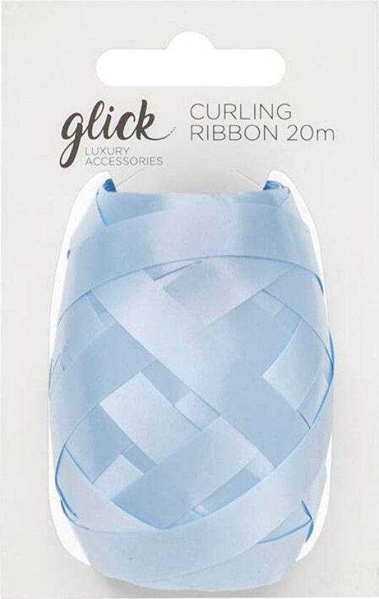 Gavebånd 1cm x 20m Baby Blue