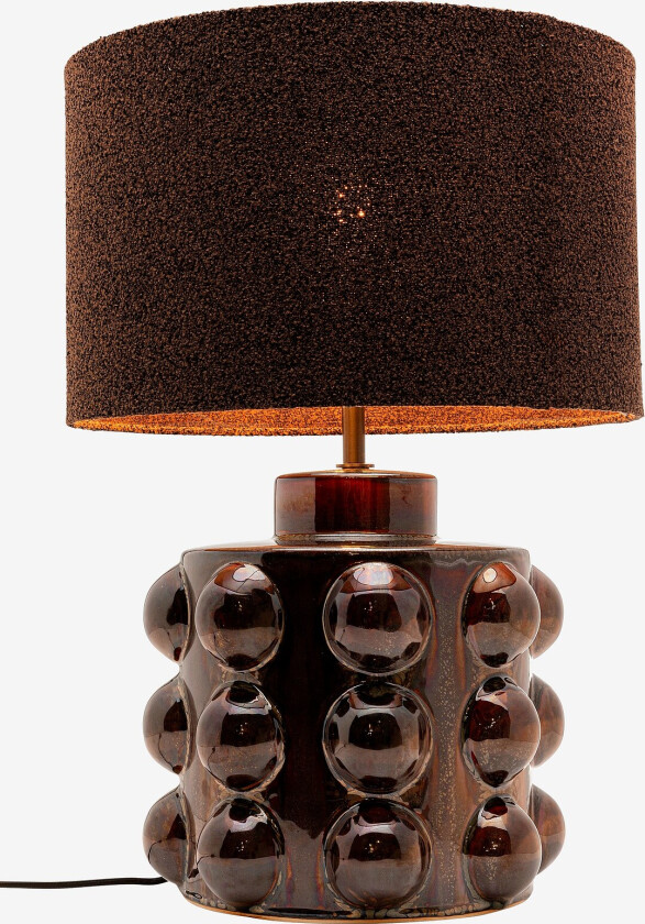 Bordlampe Calamaro 58cm - Brun