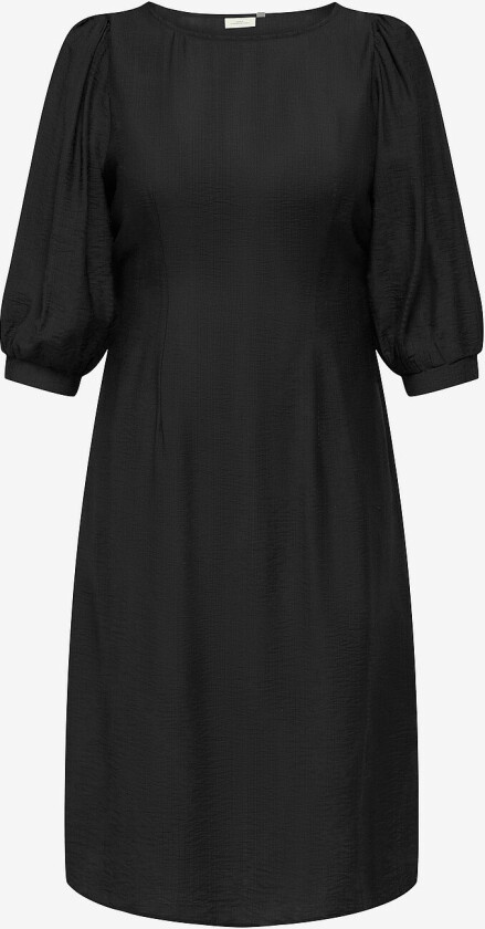 Kjole carFannil 3/4 Calf Smock - Svart