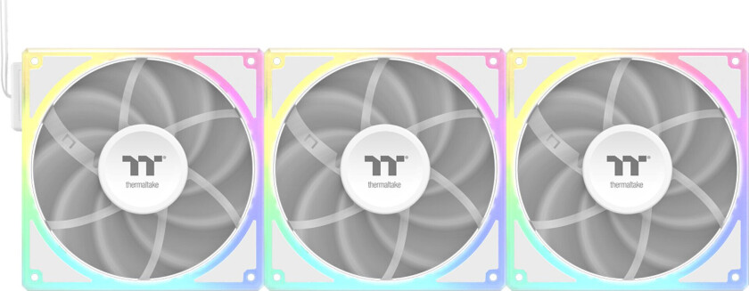 TOUGHFAN EX 140 ARGB PC-vifte - Hvit - 3-pack