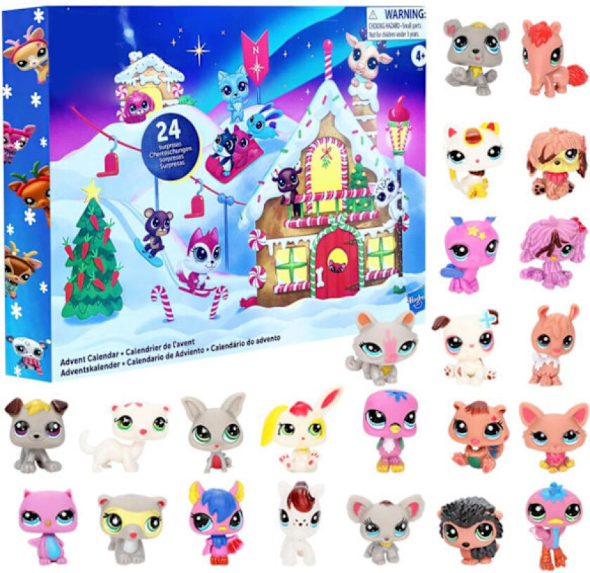 Littlest Pet Shop Julekalender 2024, For Jenter eller Gutter, Fra 4 År B