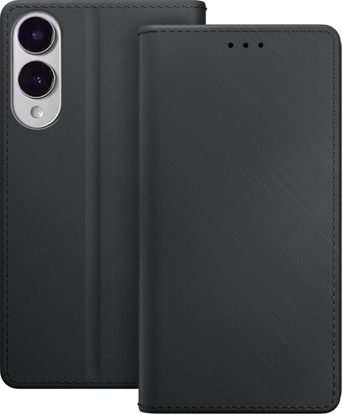 Lommebokdeksel for Samsung Galaxy S25 Edge - Svart