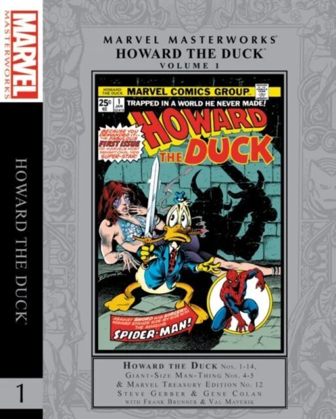 Marvel Masterworks: Howard The Duck Vol. 1 av Steve Gerber