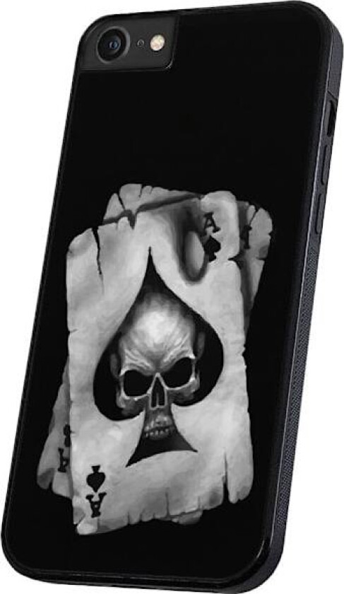 iPhone 6/7/8/SE - Deksel/Mobildeksel Dødningehode Kortstokk