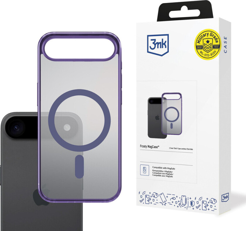 Frosty MagCase Deksel til iPhone 17 Air - Lilla