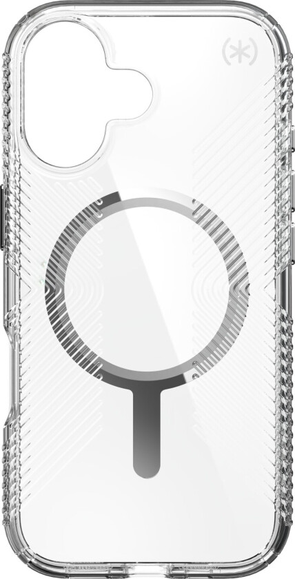 Presidio Perfect Clear Grip MagSafe deksel for iPhone 17 - Gjennomsiktig