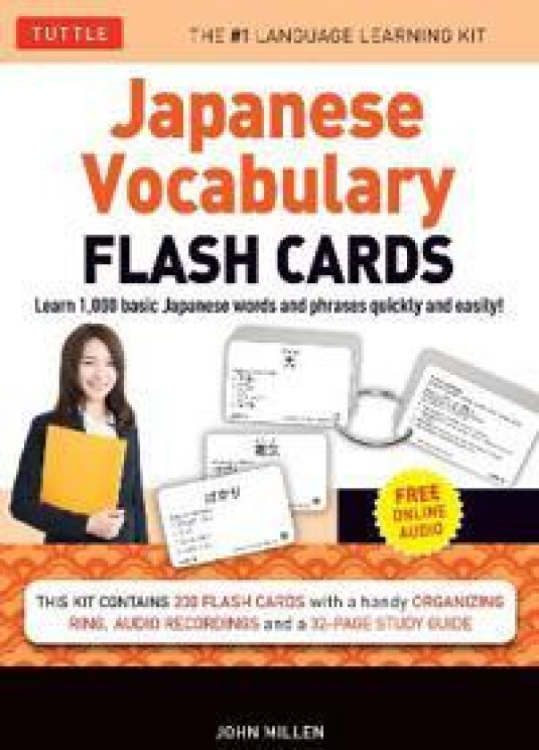 Japanese Vocabulary Flash Cards Kit