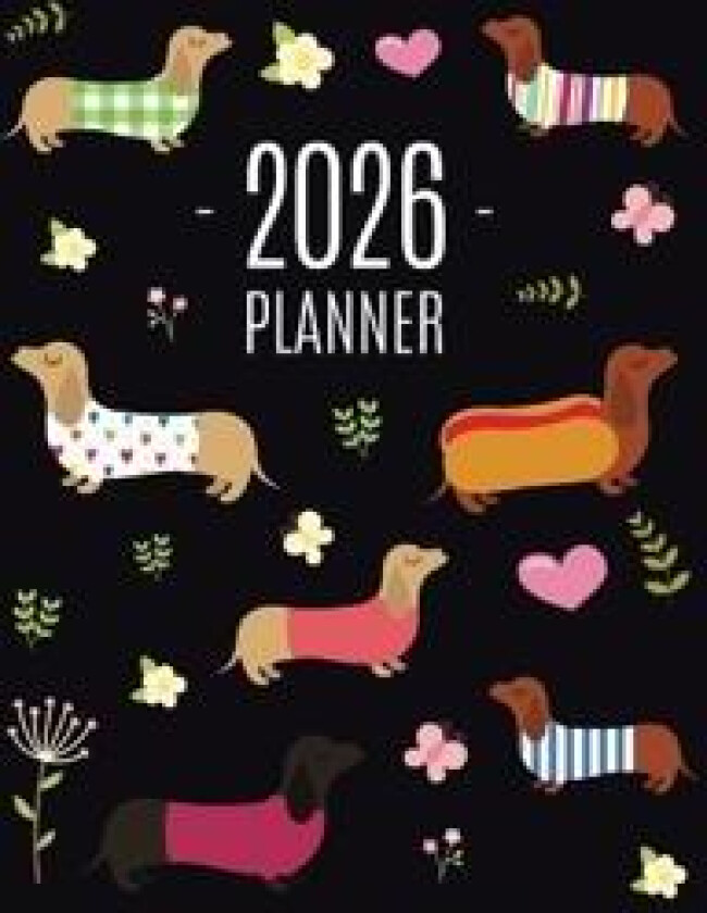 Dachshund Planner 2026
