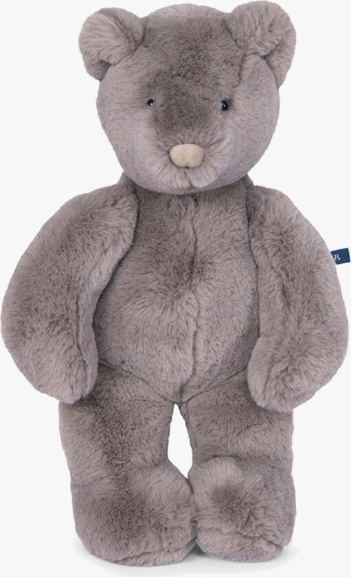 Kosedyr Teddybjørn 34 cm, Grå - Kosedyr - Polyester,Bomull