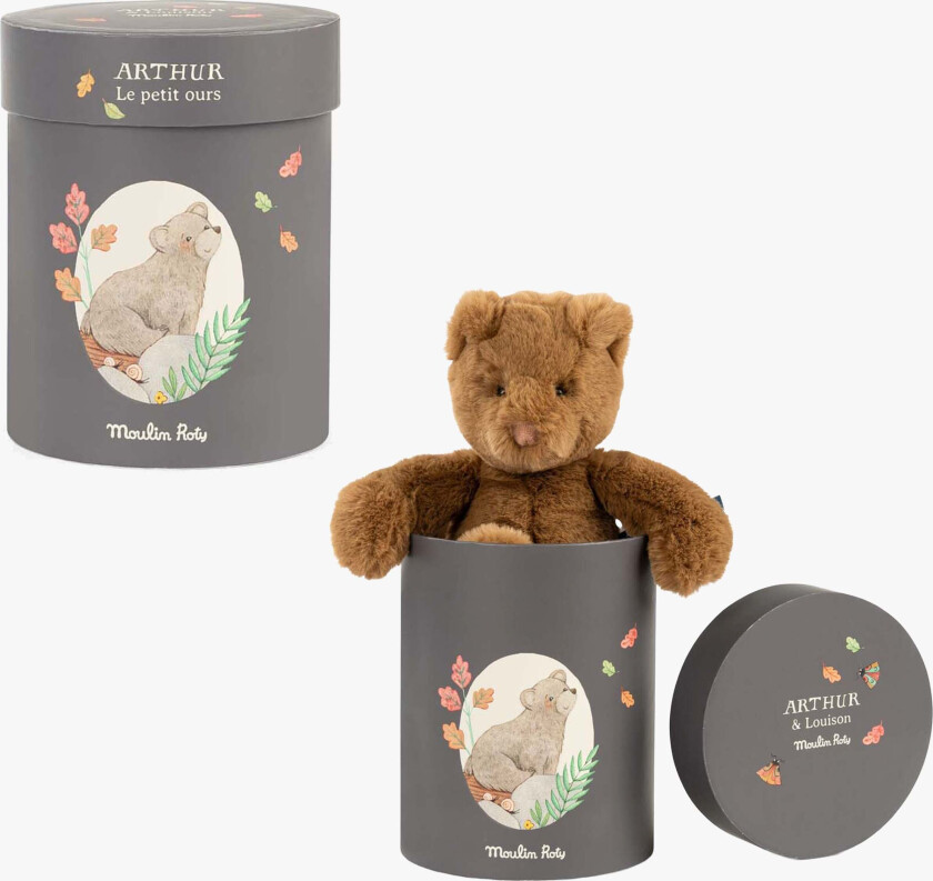 Kosedyr Teddybjørn Arthur 28 cm - Kosedyr - Bomull,Polyester