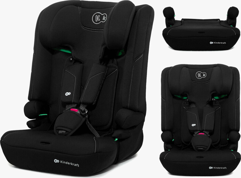 I-COMFY i-Size Bilstol, Black - I Size