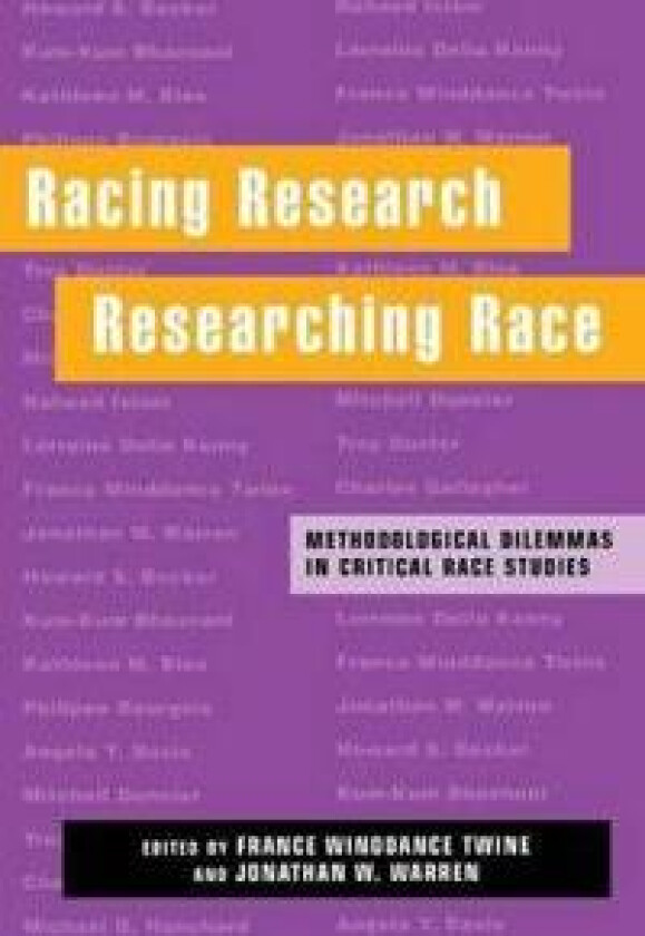 Racing Research, Researching Race