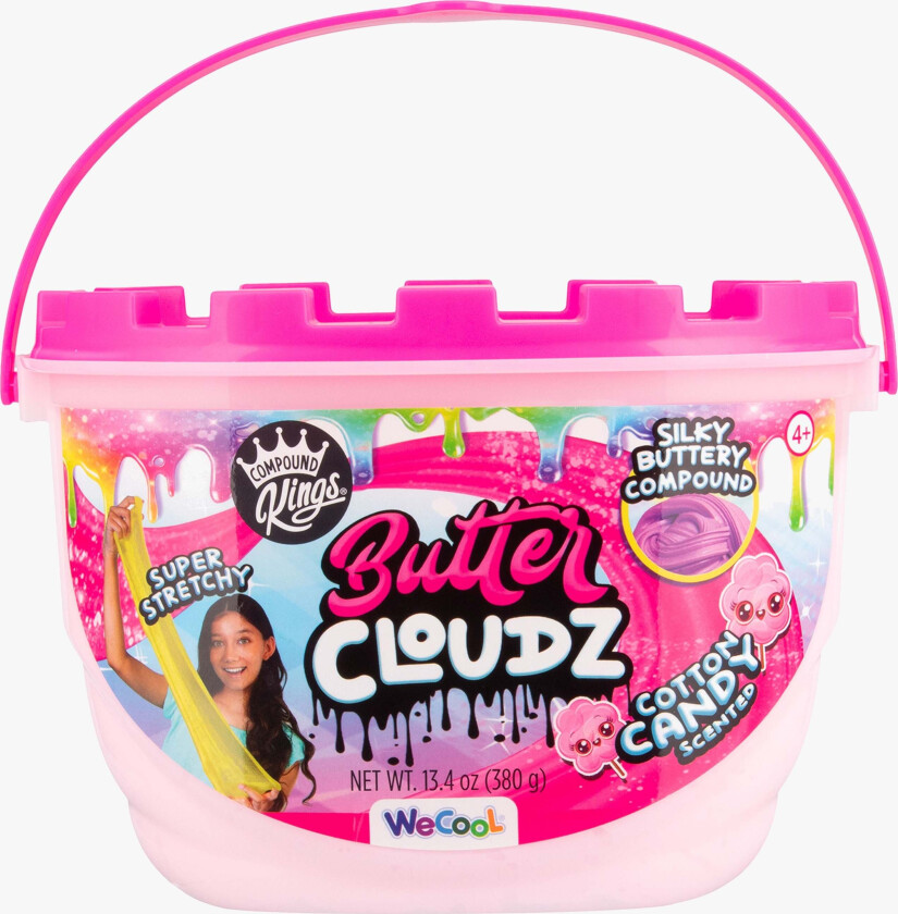 Butter Cloudz Slim Pink Cotton Candy, 380 g - Slim