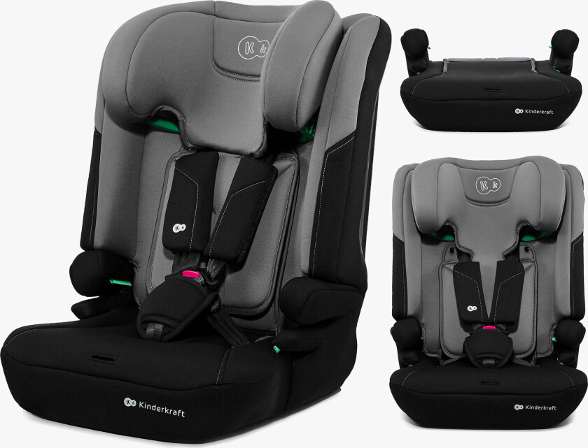 I-COMFY i-Size Bilstol, Dark Grey - I Size