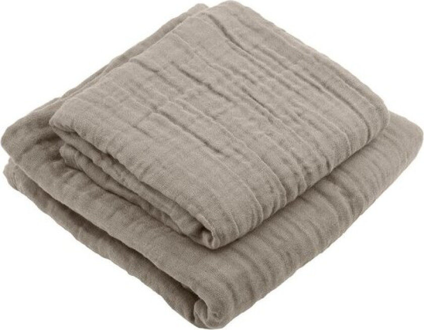 FINE gavepakke med badehåndkle og håndhåndkle clay