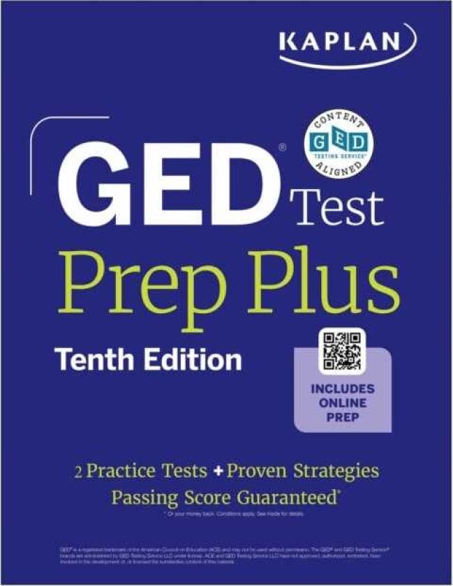 GED Test Prep Plus, Tenth Edition (2026): Includes a Diagnostic Pretest, 2 Full Length Practice Tests, 1000+ Practice Questions, and 60+ Online Videos