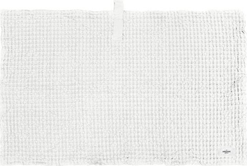 Big Waffle badematte 80x55 cm hvit