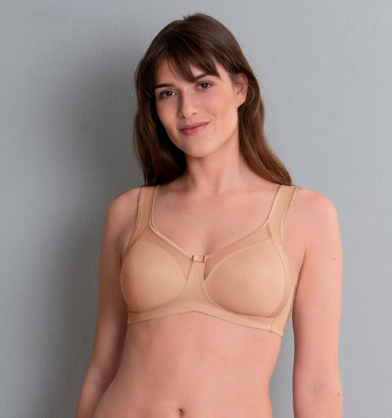 Clara Comfort BH uten bøyle, beige, Størrelse: 80G, Kvinner