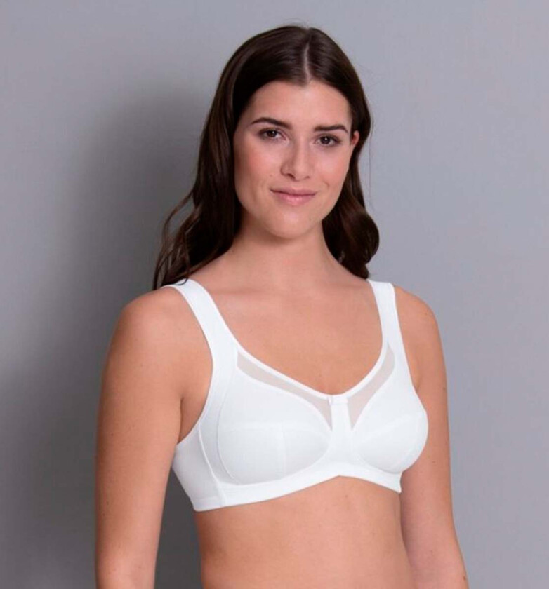 Clara Comfort BH uten bøyle, hvit, Størrelse: 80I, Kvinner