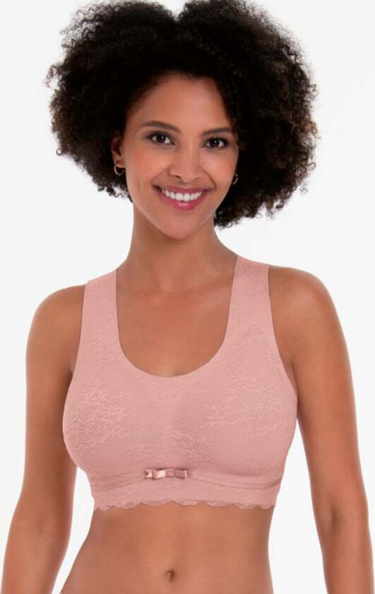 Essential Lace bralette BH, rosa, Størrelse: S, Kvinner
