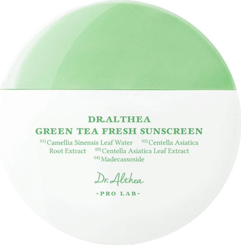 Green Tea Fresh Sunscreen - Green - 45 ml