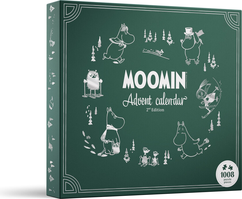Adventskalender Puslespill 1008 Mummi