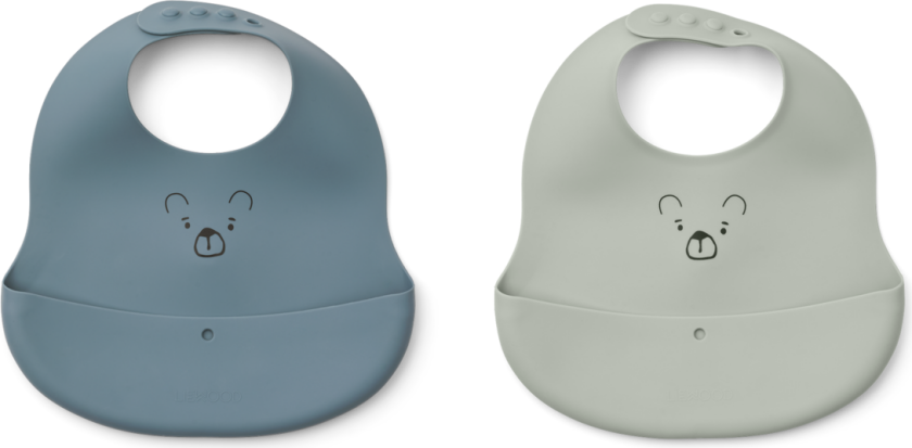 Ember Printed Bib 2-pack